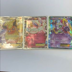 Flareon, Sylveon & Hoopa EX (Discontinued) 3 Pack